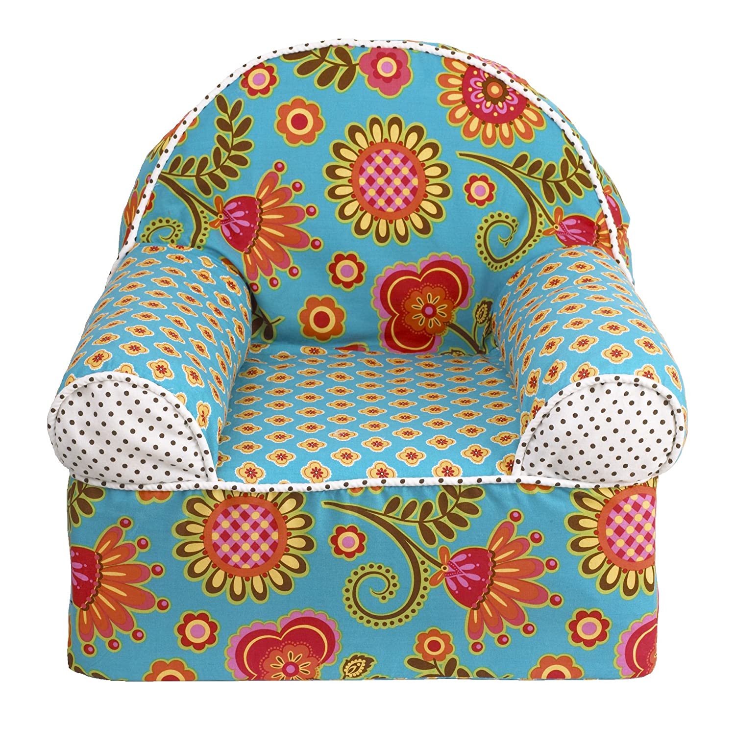 Cotton Tale Designs Gypsy Chair, Turquoise/Red/Orange/Yellow (GPCH)
