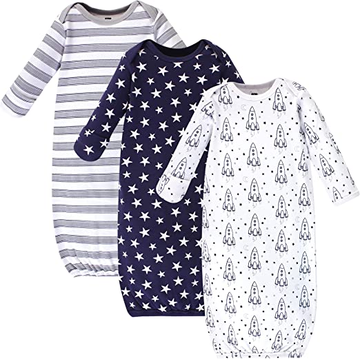 Hudson Baby Baby Girls' Cotton Gowns
